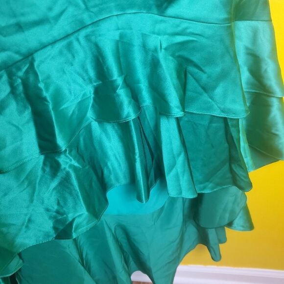 Cinq A Sept Colina Silk Cocktail Dress Size 12 - Picture 5 of 10